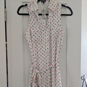 Nautical sleeveless portofino dress